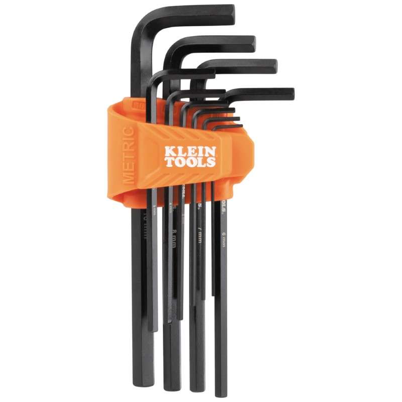 Long Hex Key Set, Metric, 10-Piece